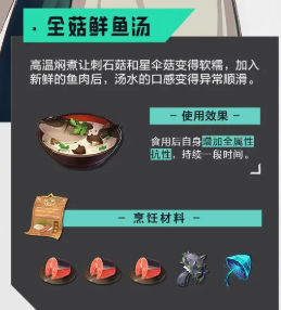 晶核手游食谱大全